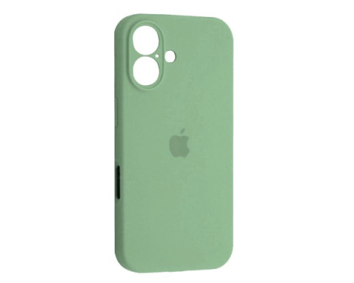 Чохол Silicone Case Full Camera Copy for iPhone 16 (68) fresh green mag-2000001547724133330