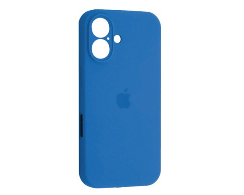 Чохол Silicone Case Full Camera Copy for iPhone 16 Plus (70) new lake blue mag-200000154798452106