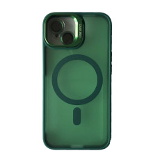 Чохол CASE PRO MATTE FORTABLE CAMERA LENS MAGSAFE for iPhone 16 Dark green mag-200000154926152234