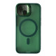 Чохол CASE PRO MATTE FORTABLE CAMERA LENS MAGSAFE for iPhone 16 Dark green mag-200000154926152234