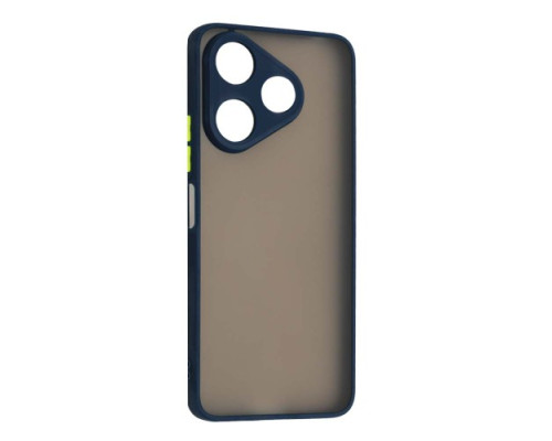 Чохол-бампер захисний Gingle Matte Case Xiaomi Redmi 13/Poco M6 4G blue mag-200000155057158207