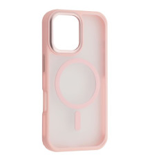 Чохол NEW MATTE MAGSAFE for iPhone 16 Pro Max Pink mag-200000155243857487