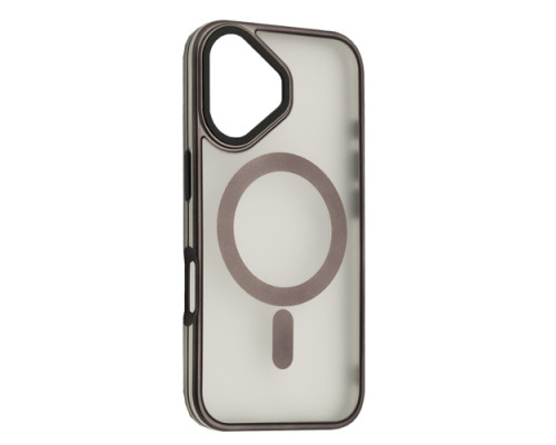 Чохол Perfect Case with MagSafe for iPhone 16 titanium black mag-2000001552865131770