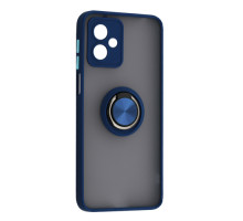 Чохол Gingle Ring Case for Motorola G14 4G Blue mag-200000156011255753