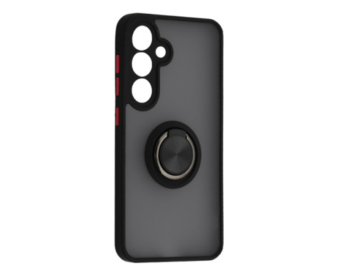 Чохол Gingle Ring Case for Samsung S24+ Black mag-200000156074755741