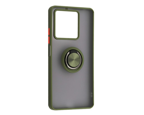 Чохол Gingle Ring Case for Xiaomi Redmi Note 13 Pro 5G Khaki mag-200000156132455833