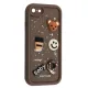Чохол HAPPY Donut Case for iPhone 7/8 Brown mag-2000001561850143766