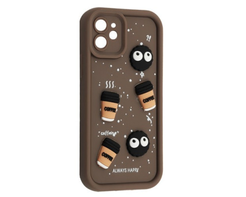 Чохол HAPPY Cookie Case for iPhone 12 Brown mag-2000001562185135233