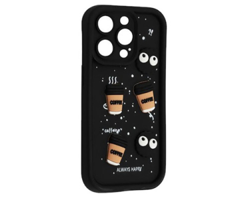 Чохол HAPPY Cookie Case for iPhone 14 Pro Max Black mag-2000001562659106632