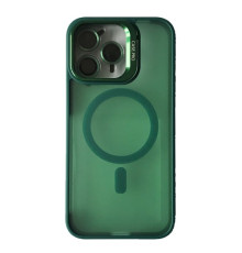 Чохол CASE PRO MATTE FORTABLE CAMERA LENS MAGSAFE for iPhone 11 Pro Max Dark green mag-2000001576779139533