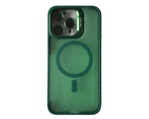 Чохол CASE PRO MATTE FORTABLE CAMERA LENS MAGSAFE for iPhone 11 Pro Max Dark green mag-2000001576779139533