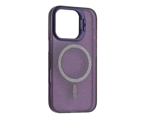Чохол PRO CRYSTALSHINE FORTABLE MAGSAFE for iPhone 16 Pro Purple mag-200000157882758667