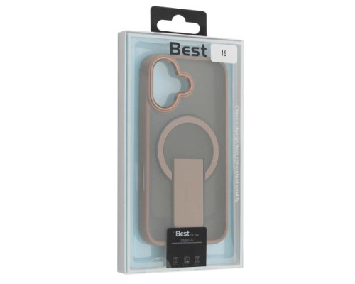 Чохол STAND MATTE MAGSAFE for iPhone 15 Pro Max Black mag-200000157912158697