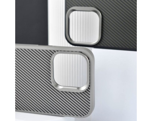 Чохол KEVLAR STYLE MagSafe for iPhone 16 Plus Black mag-200000158104958812