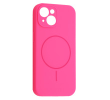 Чохол Silicone Case Full Camera Fine Ring MagSafe for iPhone 15 Firefly mag-200000158588761858