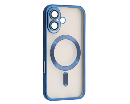 Чохол SHINING Camera MagSafe for iPhone 16 Plus Blue mag-2000001586815132074