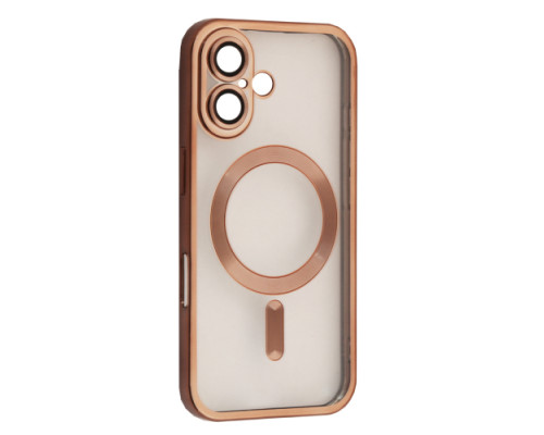 Чохол SHINING Camera MagSafe for iPhone 16 Plus Desert titanium mag-2000001586914132084