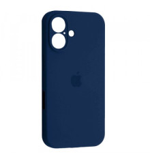 Чохол Silicone Case Full Camera Copy for iPhone 16 (63) deep navy дефект пакування mag-2000001589588131242