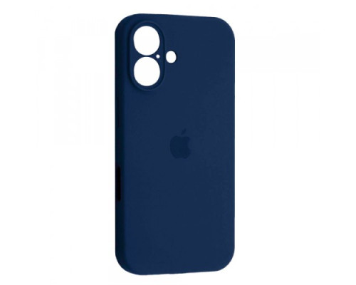 Чохол Silicone Case Full Camera Copy for iPhone 16 (63) deep navy дефект пакування mag-2000001589588131242