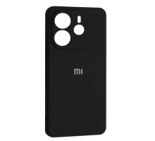 Чохол Silicone Case Full for Xiaomi Redmi Note 14 4G Global version Black mag-2000001590652136415
