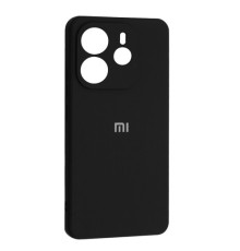 Чохол Silicone Case Full for Xiaomi Redmi Note 14 4G Global version Black mag-2000001590652136415
