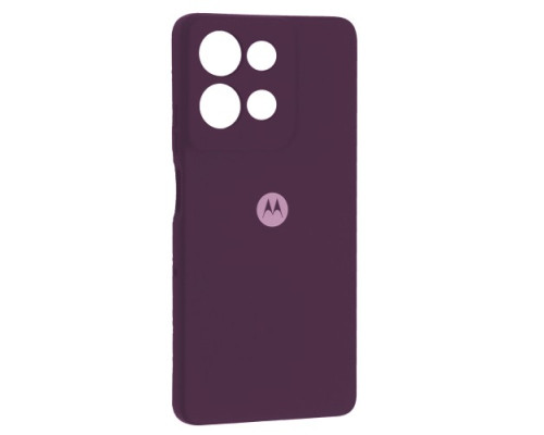 Чохол Silicone Case Full for Motorola G75 Grape mag-2000001591444134651