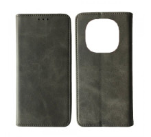 Чохол-книжка Black TPU Magnet for Xiaomi Redmi Note 14 Pro 4G Gray mag-2000001593301137928