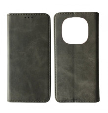 Чохол-книжка Black TPU Magnet for Xiaomi Redmi Note 14 Pro 4G Gray mag-2000001593301137928