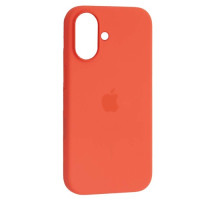 Чохол Silicone Case Copy with MagSafe for iPhone 16 Tangerine mag-2000001597811139444