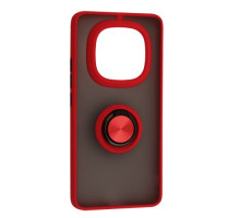 Чохол Gingle Ring Case for Xiaomi Redmi Note 14 Pro+ 5G Red mag-2000001598931136146