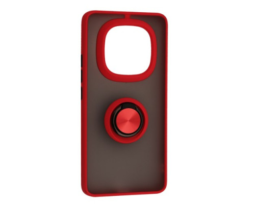 Чохол Gingle Ring Case for Xiaomi Redmi Note 14 Pro+ 5G Red mag-2000001598931136146