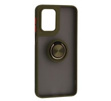 Чохол Gingle Ring Case for Motorola G55 Khaki mag-2000001599242138047