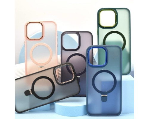 Чохол Matte Ring-MagSafe for iPhone 15 Plus Зелений mag-2000001500057105241