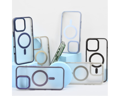 Чохол Perfect Case with MagSafe for iPhone 15 titanium purple mag-200000150604219462