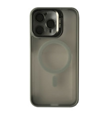 Чохол CASE PRO MATTE FORTABLE CAMERA LENS MAGSAFE for iPhone 14 Pro Max Titanium grey mag-200000151166458303