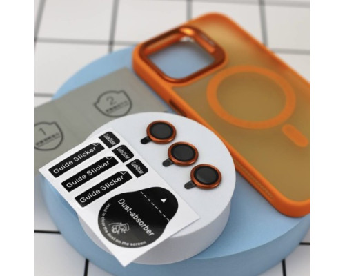 Чохол CASE PRO MATTE FORTABLE CAMERA LENS MAGSAFE for iPhone 14 Pro Max Titanium grey mag-200000151166458303