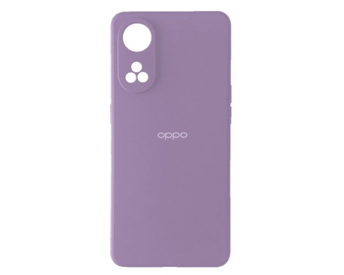 Чохол Silicone Case Full for Oppo Reno 8T Lilac mag-2000001513217105511