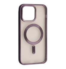 Чохол PRO SHINING (+ LENSES) MagSafe for iPhone 15 Pro Max Deep purple mag-2000001513972100204