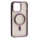 Чохол PRO SHINING (+ LENSES) MagSafe for iPhone 15 Pro Max Deep purple mag-2000001513972100204