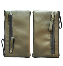 Чохол-кисет на блискавці універсальний 6 дюймов графіт 067-2 (три блискавки) mag-2000001528143141276