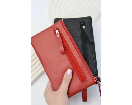 Чохол-кисет на блискавці універсальний 6 дюймов червоний 067-2 (три блискавки) mag-2000001528167143582