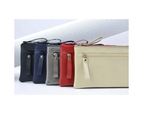 Чохол-кисет на блискавці універсальний 6 дюймов червоний 067-2 (три блискавки) mag-2000001528167143582