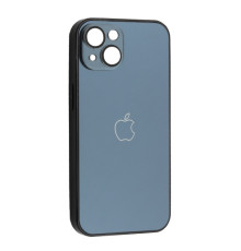 Чохол NEW GLASS MAGSAFE Case for iPhone 14 Black mag-200000153961351406