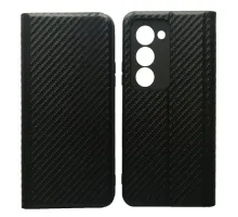 Чехол-книжка Carbon for Xiaomi Redmi 15 (169,5мм) Black mag-2000001643563145328