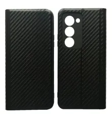 Чехол-книжка Carbon for Xiaomi Redmi 15 (169,5мм) Black mag-2000001643563145328