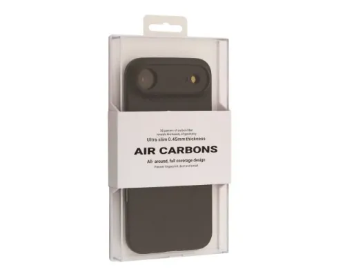 Чохол KZDOO Air Carbon for iPhone 17 Air Black mag-2000001643860144776