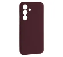 Чохол Silicone Case luxury для Samsung S25 FE Marsala mag-2000001651285146088