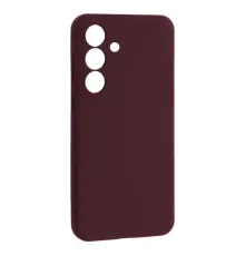 Чохол Silicone Case luxury для Samsung S25 FE Marsala mag-2000001651285146088
