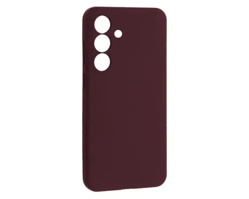 Чохол Silicone Case luxury для Samsung S25 FE Marsala mag-2000001651285146088