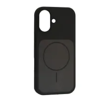 Чохол New Silicone Case MagSafe для iPhone 17 Charcoal Grey Black mag-2000001657836153721